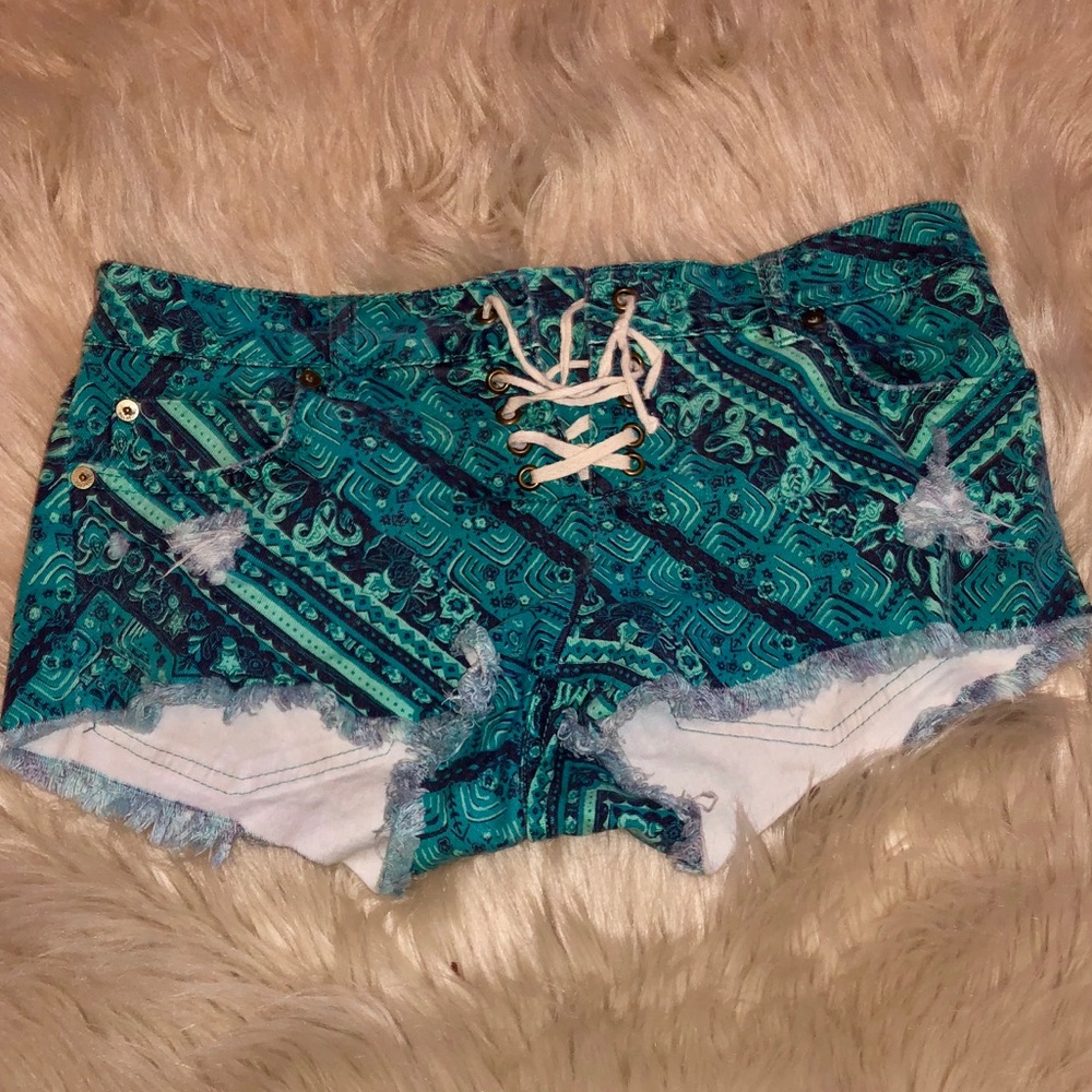 Tribal Print Shorts